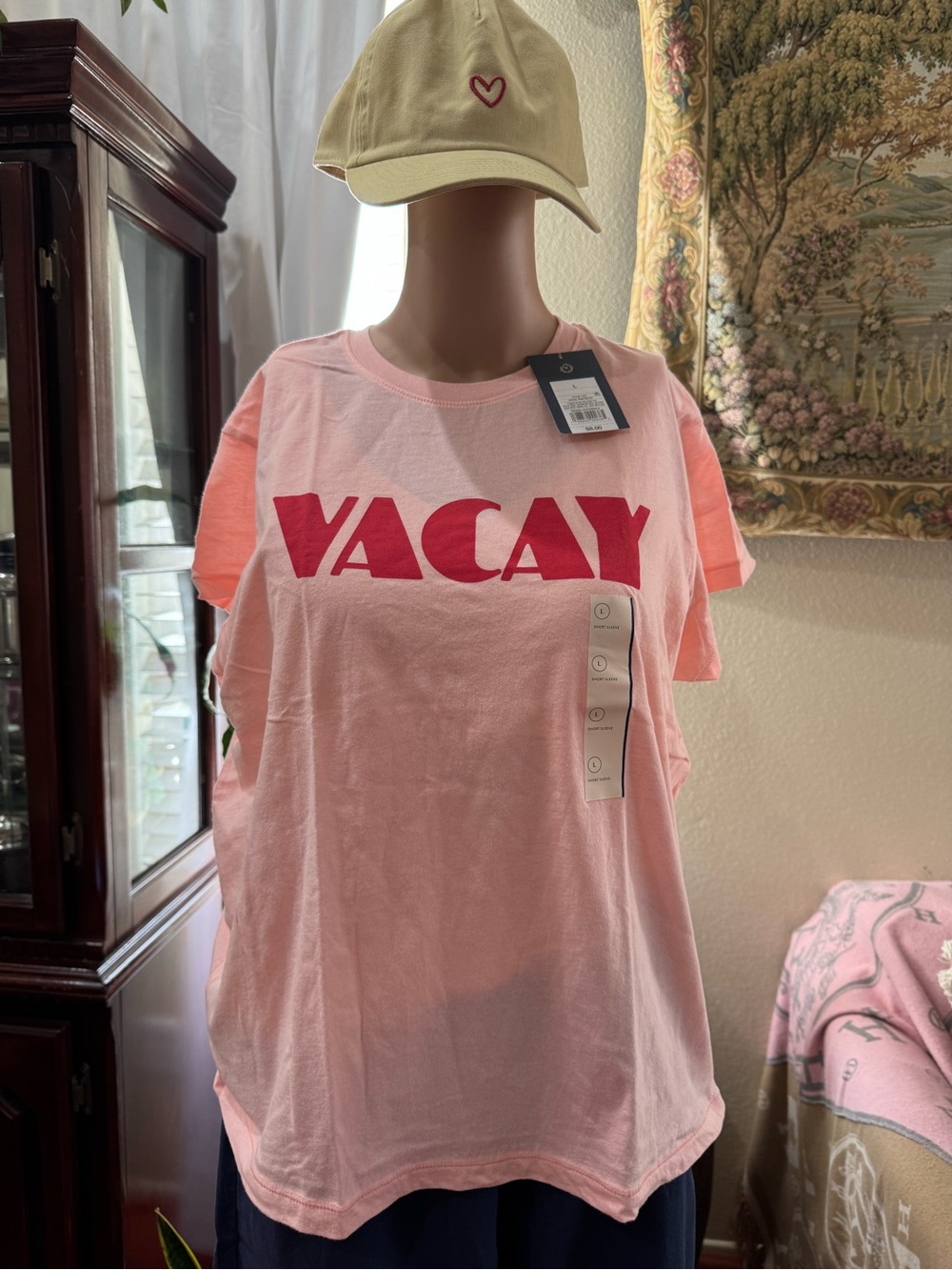 Universal Thread Pastel Pink Crew Neck Tee